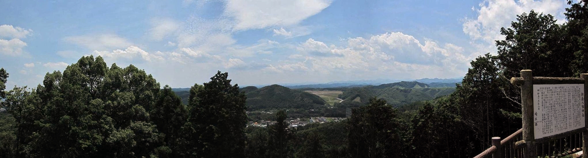 八幡神社からの景色